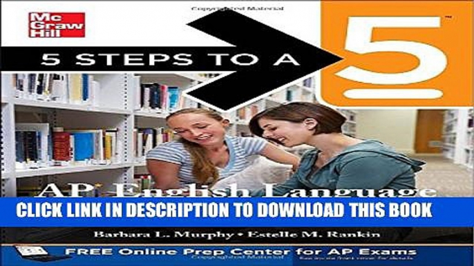 New Book 5 Steps to a 5 AP English Language, 2012-2013 Edition (5 Steps to a 5 on the Advanced