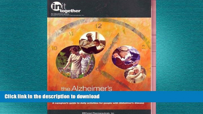 READ  The Alzheimer s Activities Guide (A Caregiver s Guide to Daily Activities for People with