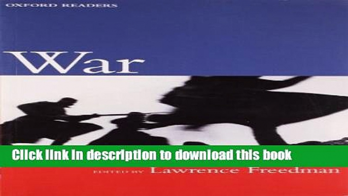 Read War (Oxford Readers)  Ebook Free