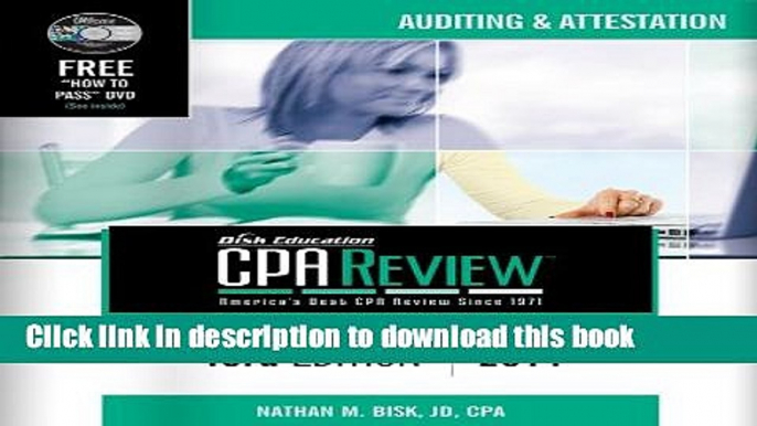 Read Bisk CPA Review: Auditing   Attestation, 43rd Edition, 2014(CPA Comprehensive Exam Review-