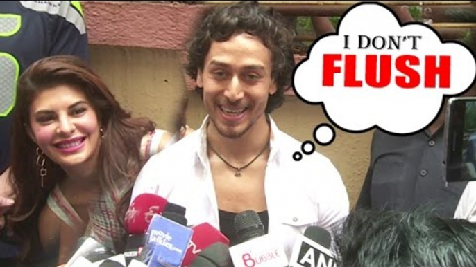 Tiger Shroff's SHOCKING Confession On Flushing After Urinating