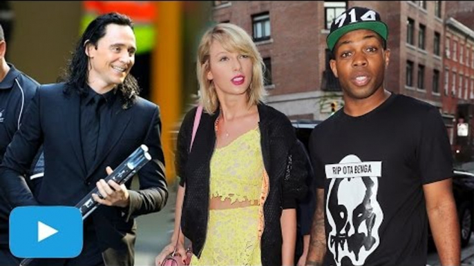 Taylor Swift goes for dinner with Todrick Hall while boyfriend Tom Hiddleston films Thor: Ragnarok