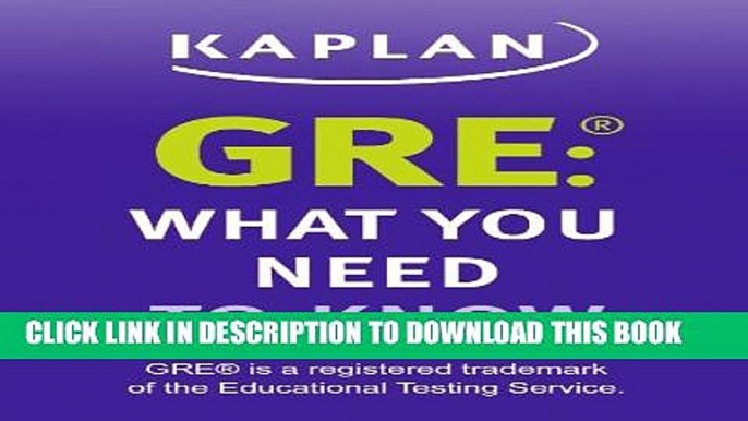 Collection Book GRE: What You Need to Know: An Introduction to the GRE Revised General Test