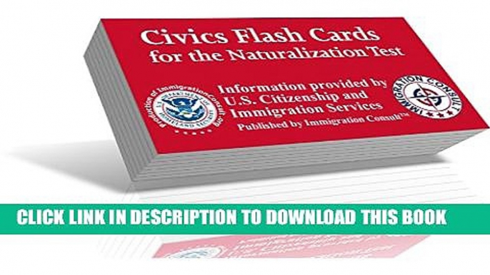 Collection Book US Citizenship Test Civics Flash Cards for the New 2016 US Naturalization Test by