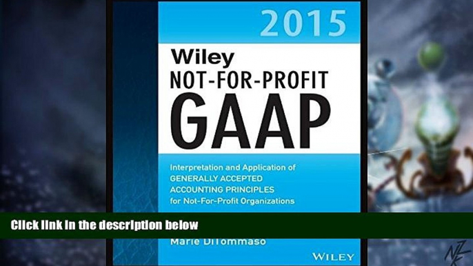 Big Deals  Wiley Not-for-Profit GAAP 2015: Interpretation and Application of Generally Accepted