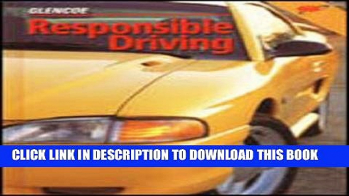 New Book Responsible Driving Student Edition, Softcover