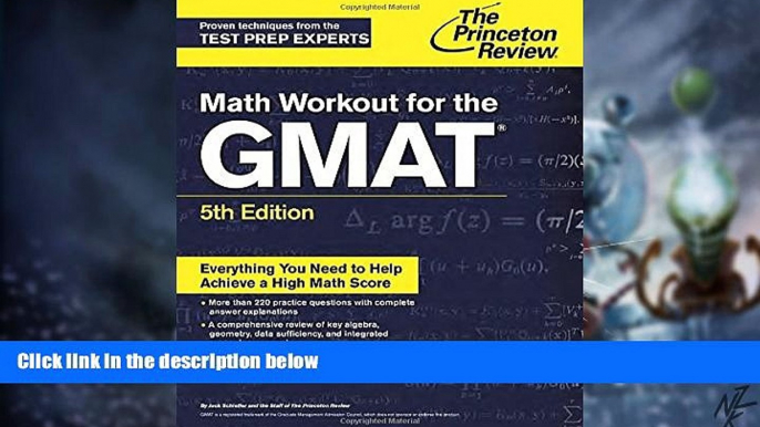 Big Deals  Math Workout for the GMAT, 5th Edition (Graduate School Test Preparation)  Free Full