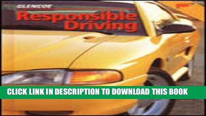 New Book Responsible Driving Student Edition, Softcover