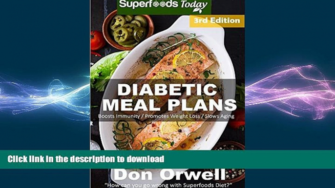 FAVORITE BOOK  Diabetic Meal Plans: Diabetes Type-2 Quick   Easy Gluten Free Low Cholesterol