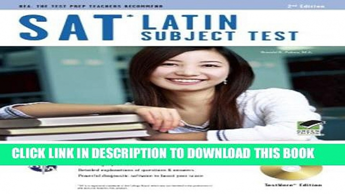 Collection Book SAT Subject Testâ„¢: Latin w/CD (SAT PSAT ACT (College Admission) Prep)