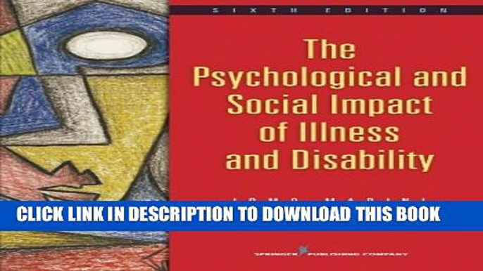 Collection Book The Psychological and Social Impact of Illness and Disability