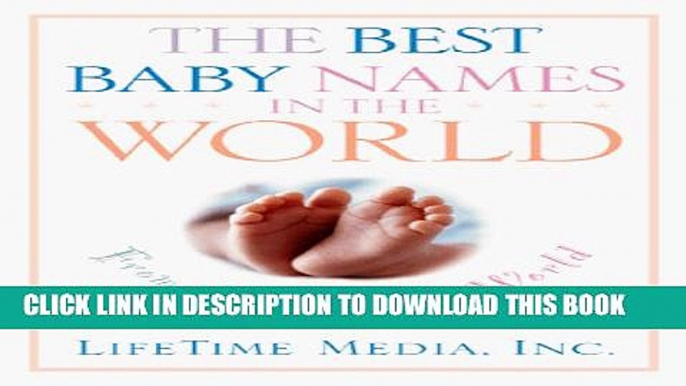 [PDF] Best Baby Names In The World Full Colection