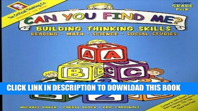 Collection Book Can You Find Me?: Building Thinking Skills in Reading, Math, Science, and Social