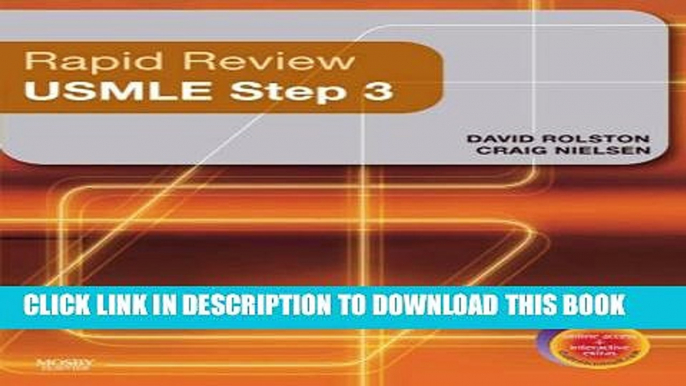 New Book Rapid Review USMLE Step 3, 1e