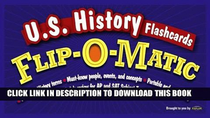 [PDF] U.S. History Flashcards Flip-O-Matic Full Online