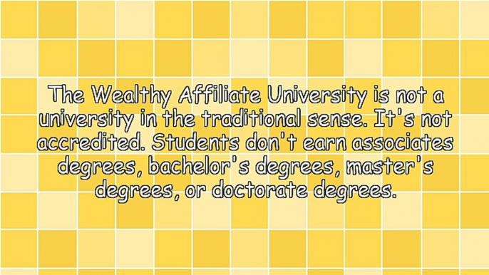 How Would You Rate The Wealthy Affiliate University?