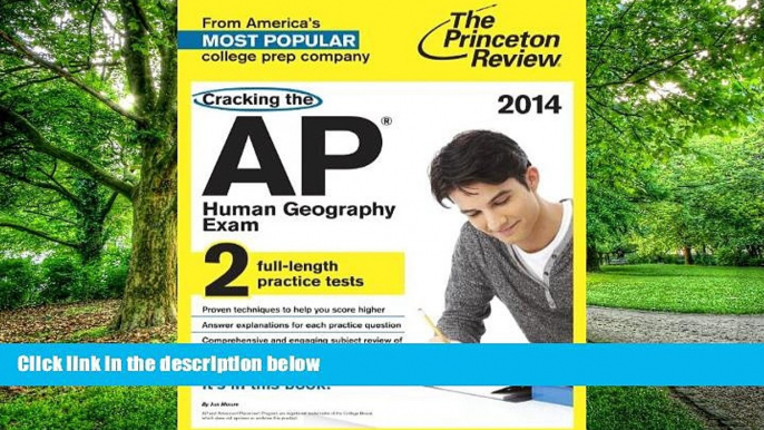 Big Deals  Cracking the AP Human Geography Exam, 2014 Edition (College Test Preparation)  Best