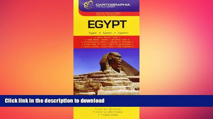 PDF ONLINE Egypt (Michelin National Maps) (English, French and German Edition) READ PDF BOOKS