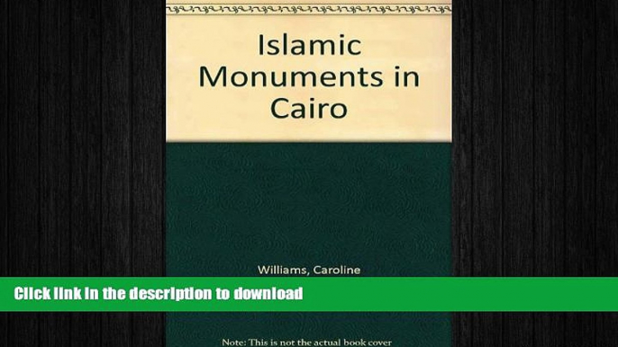 READ THE NEW BOOK ISLAMIC MONUMENTS (P) READ NOW PDF ONLINE