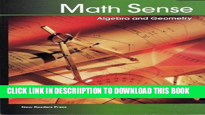 [New] Algebra and Geometry (Math Sense) Exclusive Online