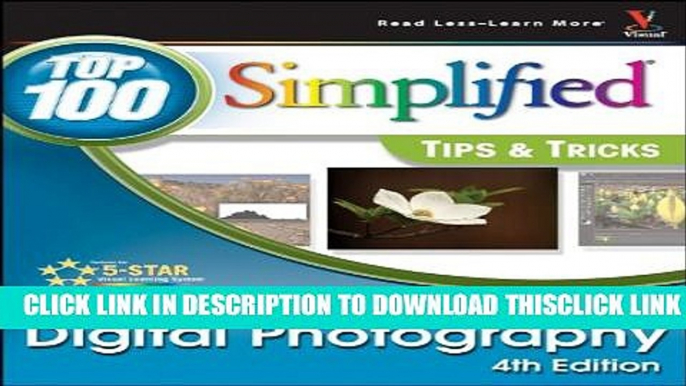 [PDF] Digital Photography: Top 100 Simplified Tips   Tricks Popular Collection