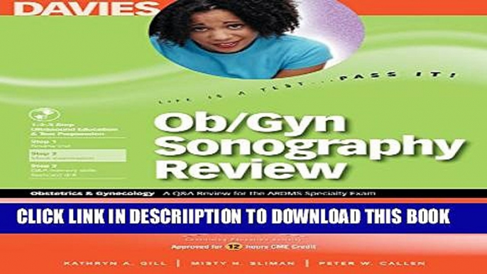 [New] Ob/Gyn Sonography Review: A Review for the Ardms Obstetrics   Gynecology Exam Exclusive Online