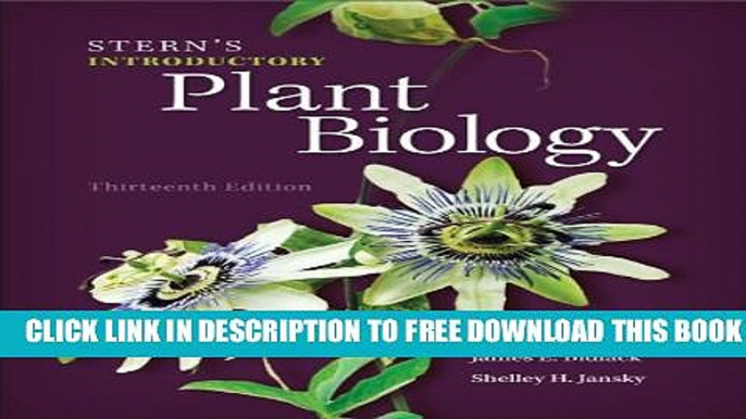 Collection Book Stern s Introductory Plant Biology