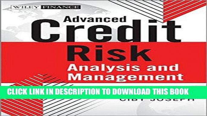 [PDF] Advanced Credit Risk Analysis and Management Full Online