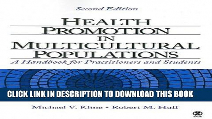 [PDF] Health Promotion in Multicultural Populations: A Handbook for Practitioners and Students