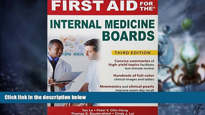 Big Deals  First Aid for the Internal Medicine Boards, 3rd Edition (First Aid Series)  Free Full