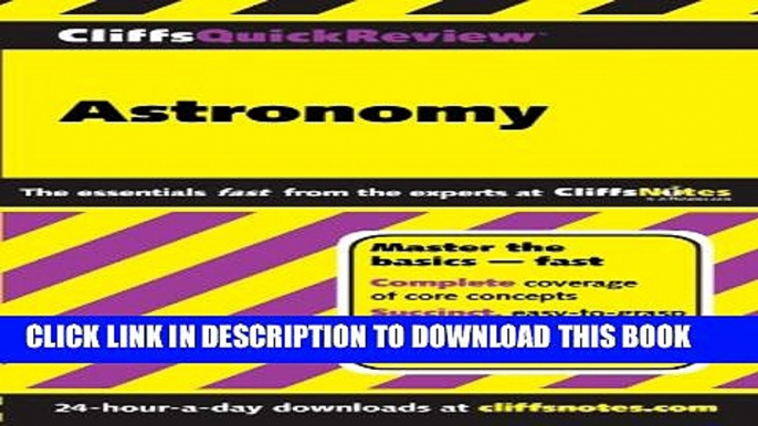 [PDF] CliffsQuickReview Astronomy (Cliffs Quick Review (Paperback)) Popular Online