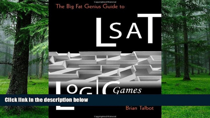 Big Deals  The Big Fat Genius Guide to LSAT Logic Games  Best Seller Books Best Seller