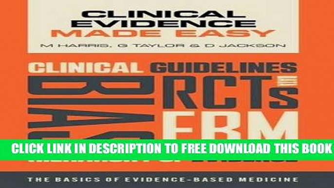 [PDF] Clinical Evidence Made Easy: The basics of evidence-based medicine Popular Collection