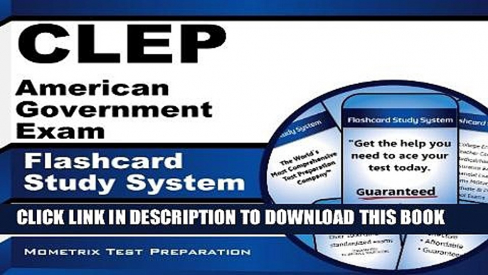 [PDF] CLEP American Government Exam Flashcard Study System: CLEP Test Practice Questions   Review