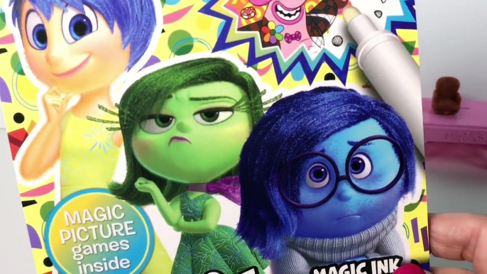 Disney Pixar Inside Out Imagine Ink Rainbow Color Art Book - Surprise Toys - Shopkins