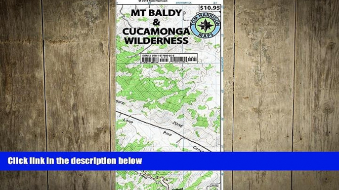 READ book  Mt. Baldy, Cucamonga Wilderness, Trail Map: Camping, Mountain Biking, Hiking, Trail