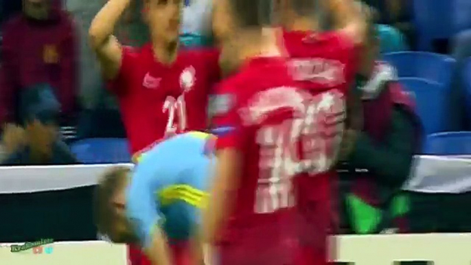 Kazakhstan vs Poland 2-2 All Goals & Highlights HD 04.09.2016