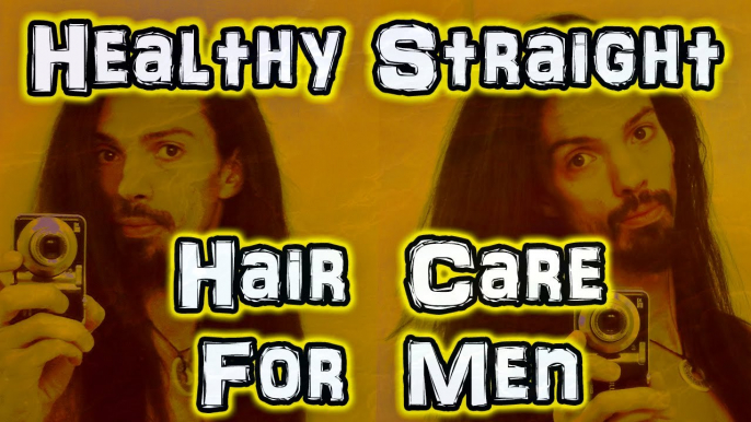 [How To] Get thick straight natural looking hair without destroying your hair (for curly haired MEN)