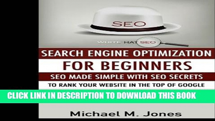 [PDF] SEO: Search Engine Optimization for beginners - SEO made simple with SEO secrets Popular