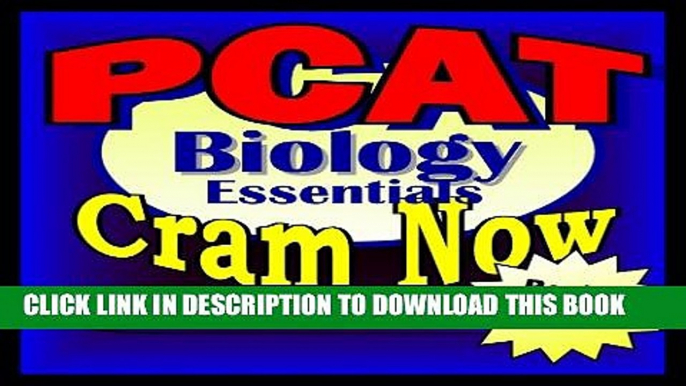 Collection Book PCAT Prep Test BIOLOGY REVIEW Flash Cards--CRAM NOW!--PCAT Exam Review Book