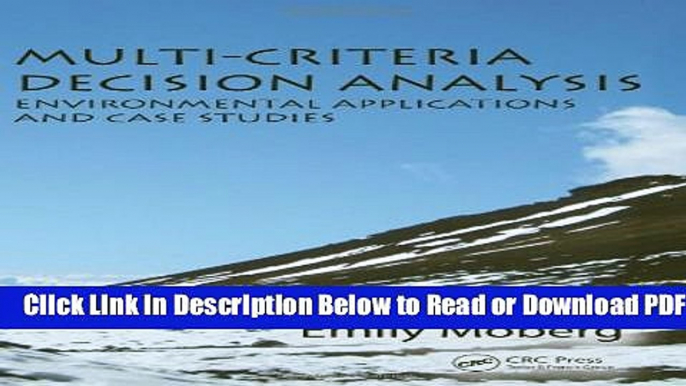 [PDF] Multi-Criteria Decision Analysis: Environmental Applications and Case Studies (Environmental