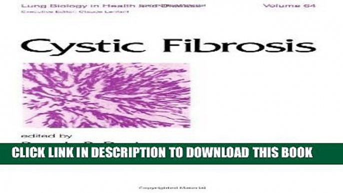 [PDF] Cystic Fibrosis (Lung Biology in Health and Disease) (1993-03-31) Full Online