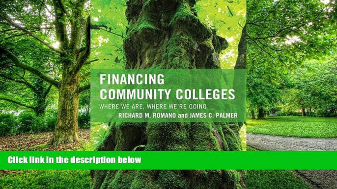 Big Deals  Financing Community Colleges: Where We Are, Where We re Going (The Futures Series on