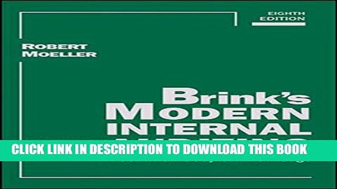 [PDF] Brink s Modern Internal Auditing: A Common Body of Knowledge (Wiley Corporate F A) Full