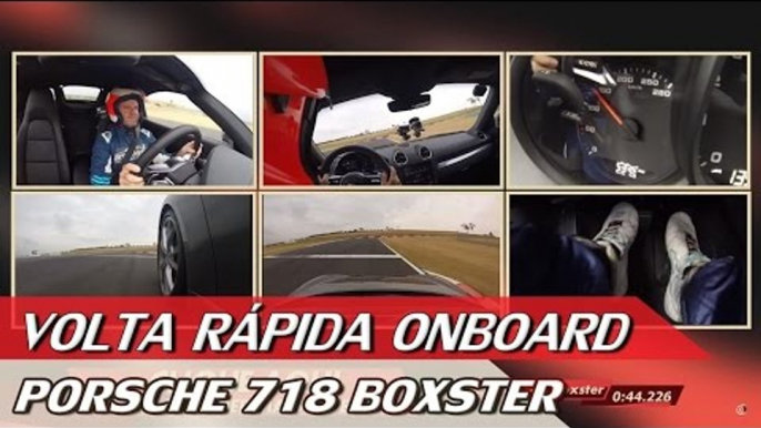 PORSCHE 718 BOXSTER - VOLTA RÁPIDA ONBOARD COM RUBENS BARRICHELLO # 73 | ACELERADOS