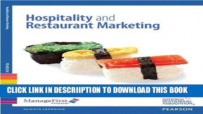 [New] ManageFirst: Hospitality and Restaurant Marketing with Answer Sheet (2nd Edition) Exclusive