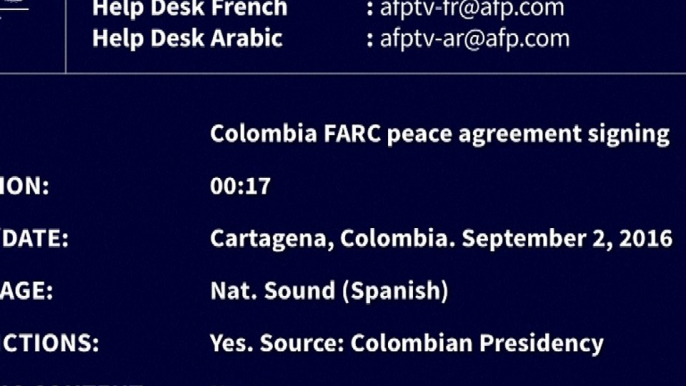 La Colombie signera la paix avec la guérilla des Farc le 26 septembre