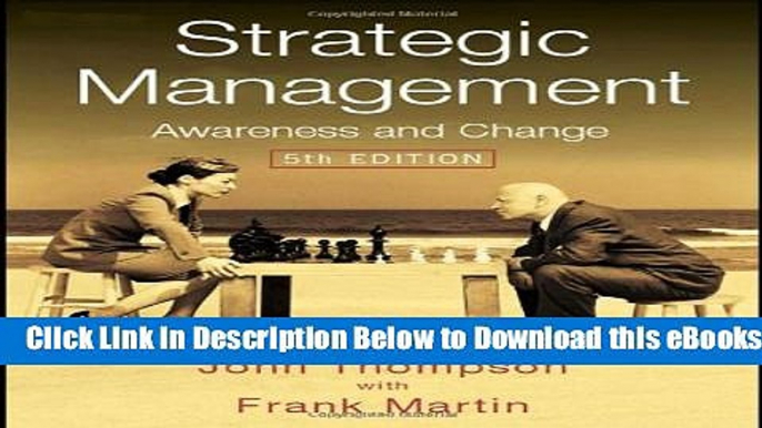 [Reads] Strategic Management: Awareness and Change Online Books