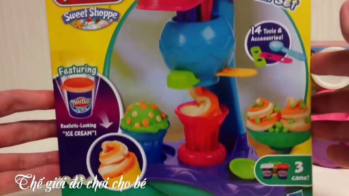 Đồ Chơi Đất Nặn Play Doh - Máy Làm Kem Tự Động