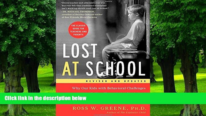 Big Deals  Lost at School: Why Our Kids with Behavioral Challenges are Falling Through the Cracks